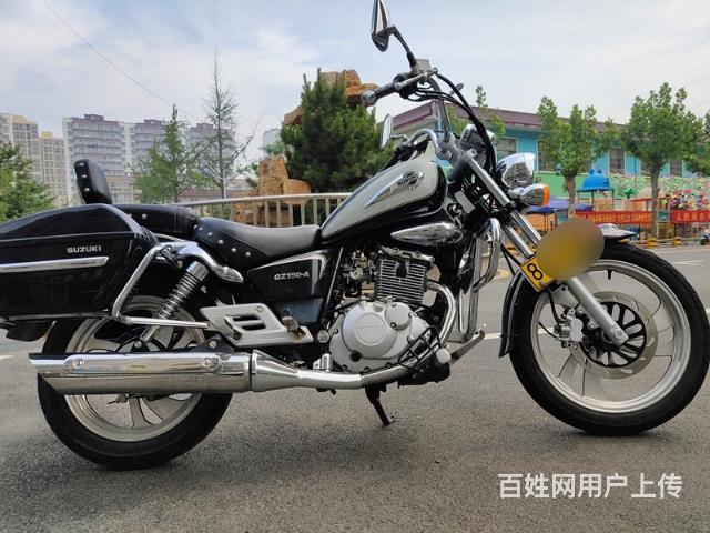 美式太子豪爵铃木悦酷电喷150牌证齐全