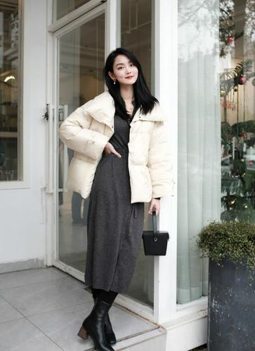 冬季怎么样穿裙子很关键,教你这3招搭配技巧,时髦优雅