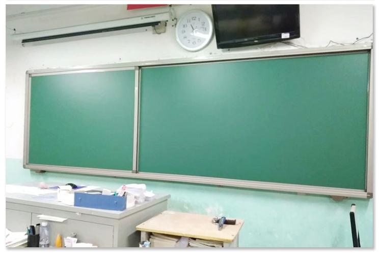 厂现货定制教学黑板 学校侧面推拉黑板 移动黑板滑动