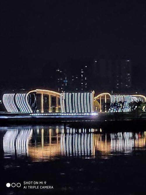 梧州苍海湖夜景