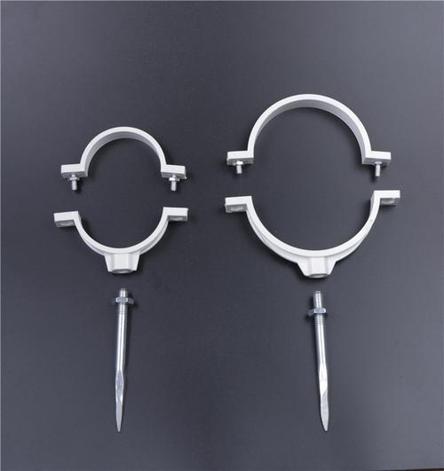 【信科】厂家直销精品a型管卡(配国标钉)管卡水管卡pvc管卡管件