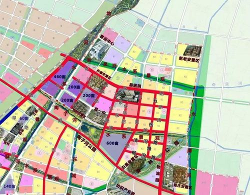 城北新区规划图部分