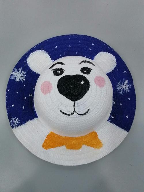 丙烯颜料装饰画—我的帽子