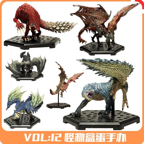 怪物猎人xx周边盒蛋手办尸套龙惨爪龙苍樱雄火龙飞雷灭尽龙冥灯龙