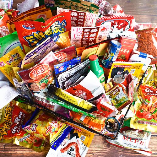 老北京零食礼包_80后怀旧零食大礼包儿时回忆 老北京泡面 辣条 礼盒