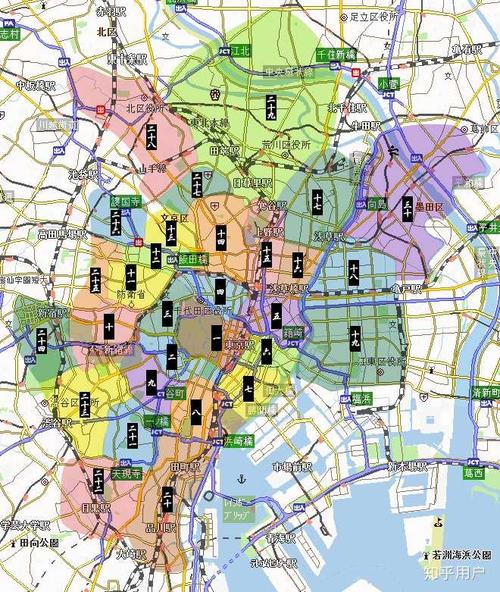 日本江户时代的江户城地图〔1700年至江户末期〕?