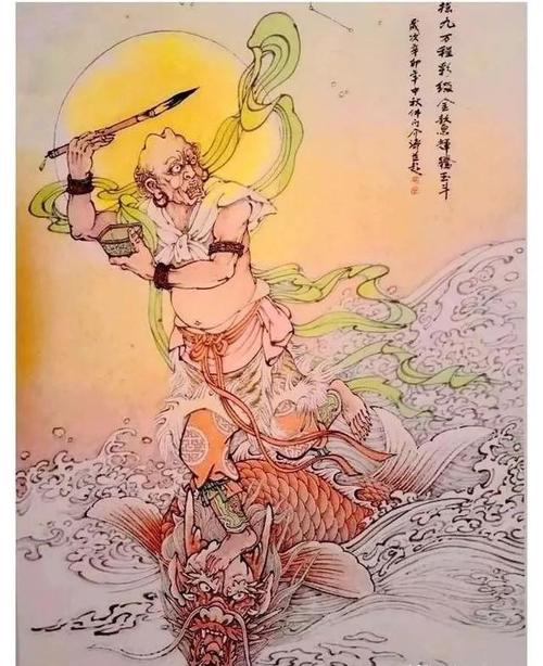 独占鳌头!吉祥寓意国画!