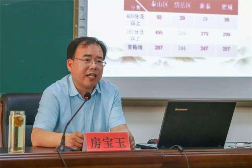 房宝玉 山东省泰安市泰山区教体局党组书记,局长