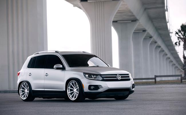 suv也能玩低趴?大众途观改装追寻hf范儿