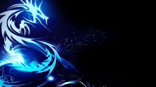 求微星蓝龙桌面壁纸,1920*1080的