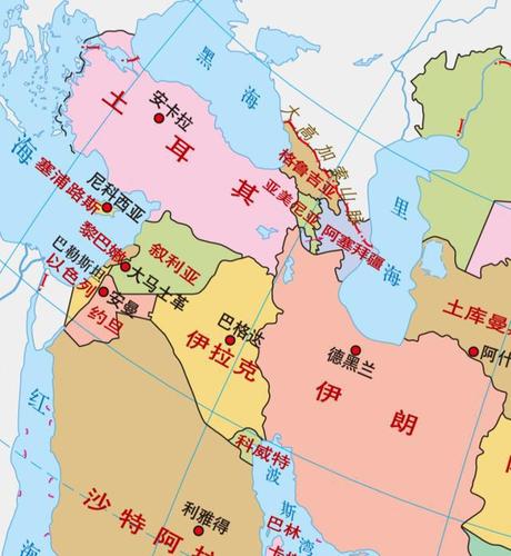 中东地区三大霸主:伊朗,以色列,土耳其