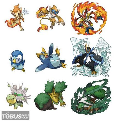 神奇宝贝第三部主宠进化图