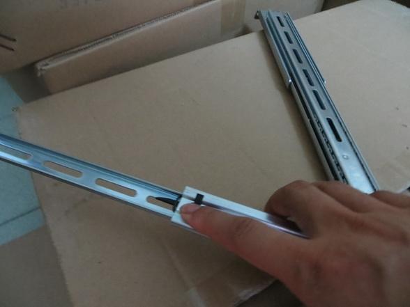 65cm长1u2u3u4u机架式工控网络组装服务器标准机箱机柜通用导轨