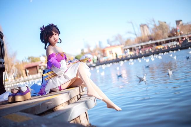 cos:王者荣耀 小乔 丁香结