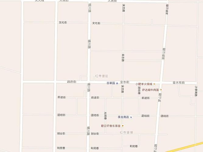 红寺堡开发区红寺堡镇地图全景