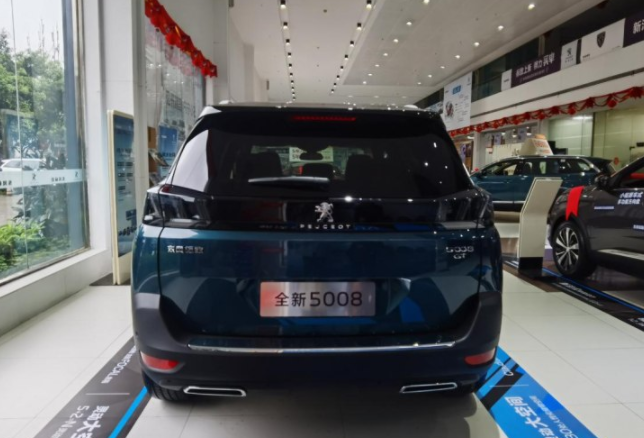 2021款东风标致5008到店,外观辨识度高,全系8at,能成爆款吗?