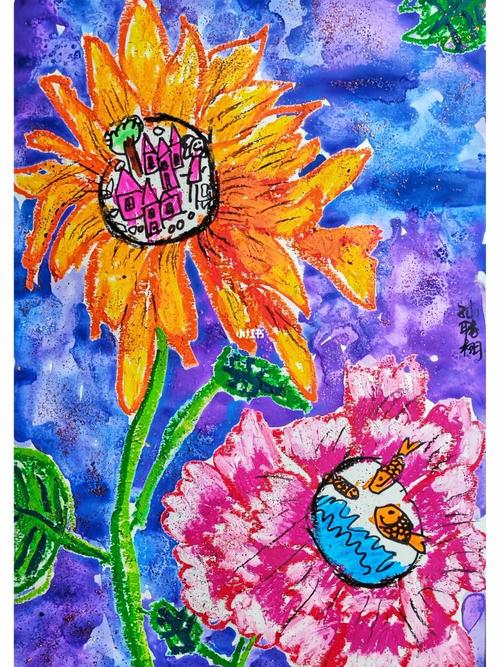 向日葵_向日葵_文化_绘画