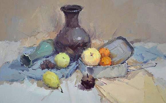 寒阳教师笔记:初学色彩静物的五个要点