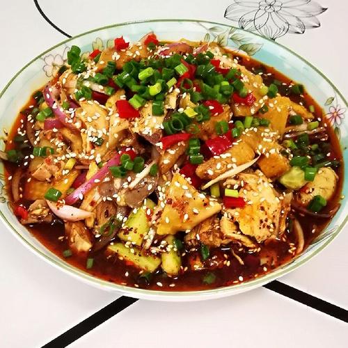 红油鸡块