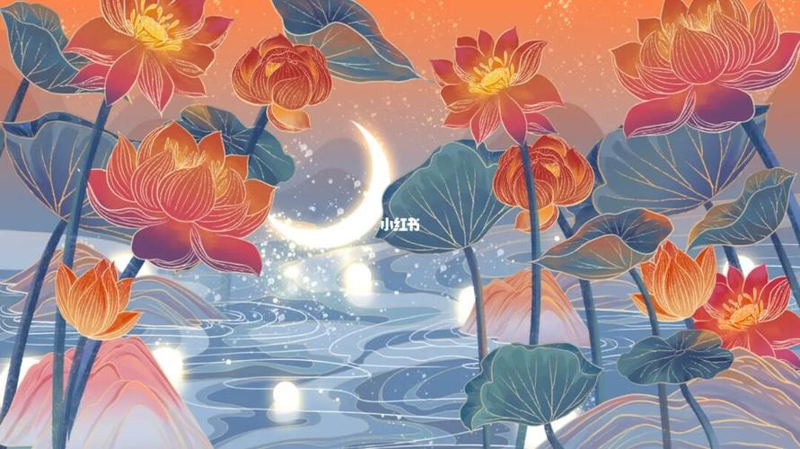 【国风插画】新国风插画_国风_插画_插画师_当当梅溪书院(步步高梅溪