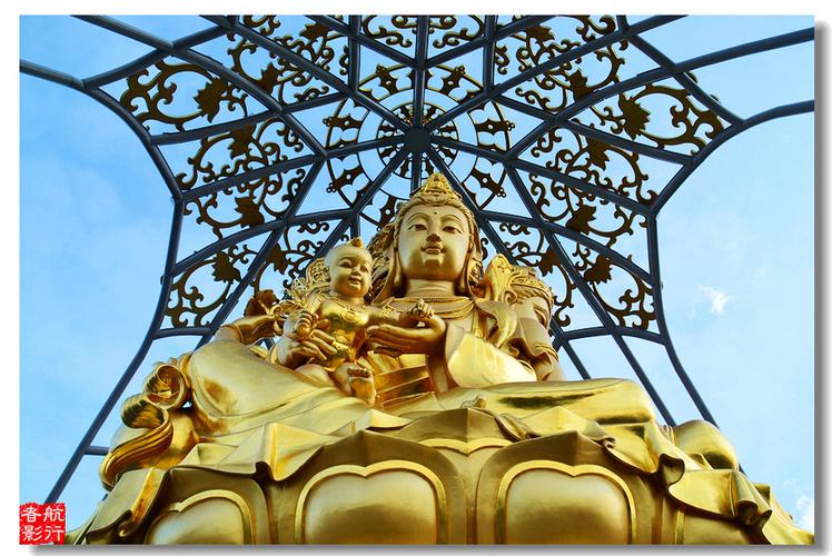 美丽深圳--东部华侨城大华兴寺四面观音