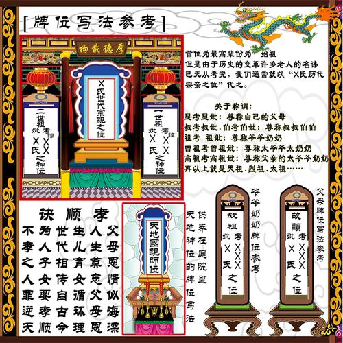 包邮家堂家谱轴子祖宗画像祭祀族谱宗谱世袭图中堂挂画年画