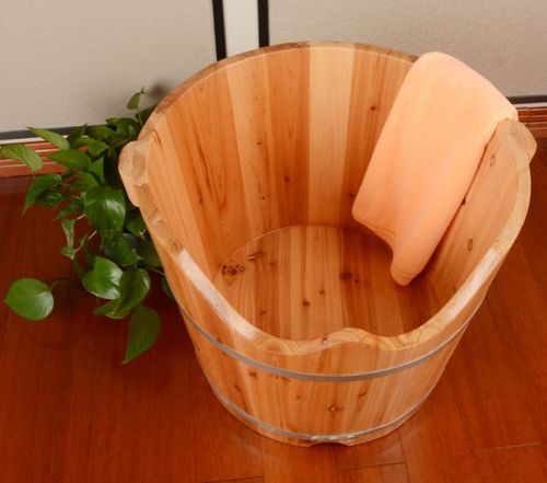 【专营店】坐浴桶木桶药浴臀浴坐浴桶半身女私处木盆熏蒸盆泡腰泡臀桶