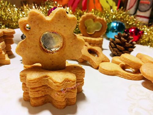 玻璃糖心饼干