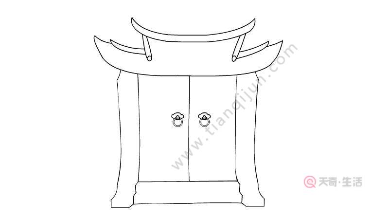 大门简笔画 大门简笔画怎么画