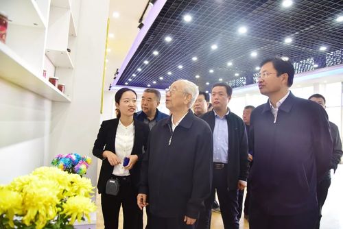 省人大常委会原副主任宁全福一行来肥调研城乡生态景观及扶贫产业园区