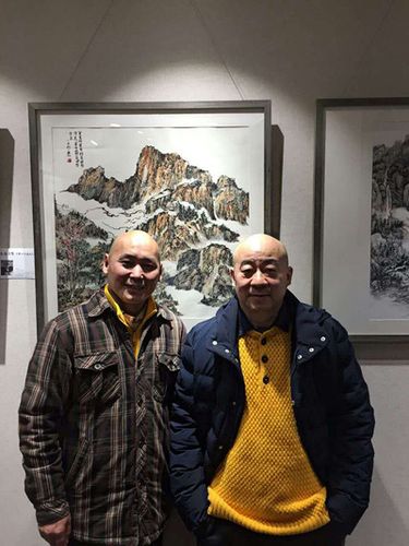 画家赵一农与导师范扬 返回搜             责任编辑