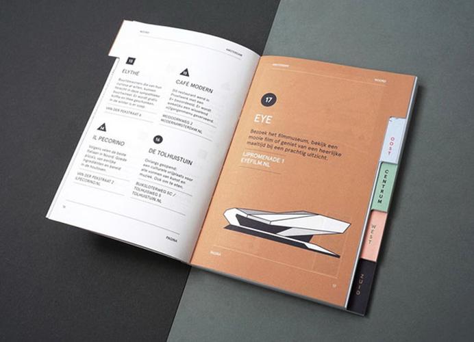 阿姆斯特丹城市指南手册设计欣赏