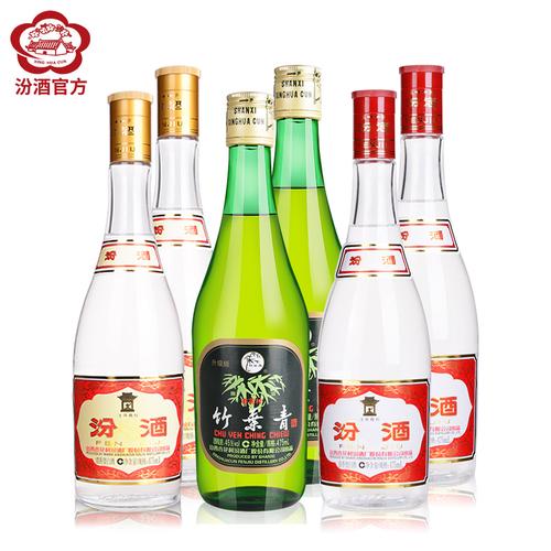 淘宝山西汾酒杏花村酒玻汾酒42度红盖汾475ml6瓶装纯粮食白酒