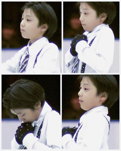 羽生结弦～小时候的你,特别是变声期～那么的萌萌哒～一路成长为现在