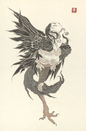 《羽人》
