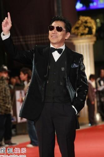 组图:电影金马奖红毯 高捷与戴立忍亮相