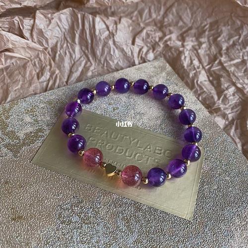 近期紫水晶手链分享90_紫水晶_手链_风水_日本_时尚