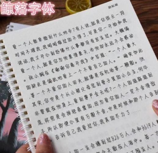 鲸落体和柚圆体都是很适合学生模仿的字体,练习难度要比瘦金体,楷书