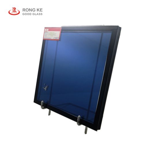 秦皇岛加工厂直销优质便宜5mm 6mm 8mm宝石蓝镀膜钢化玻璃颗粒