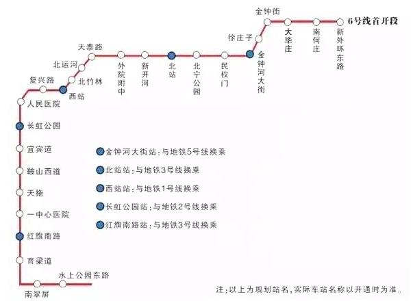 天津地铁6号线车辆段