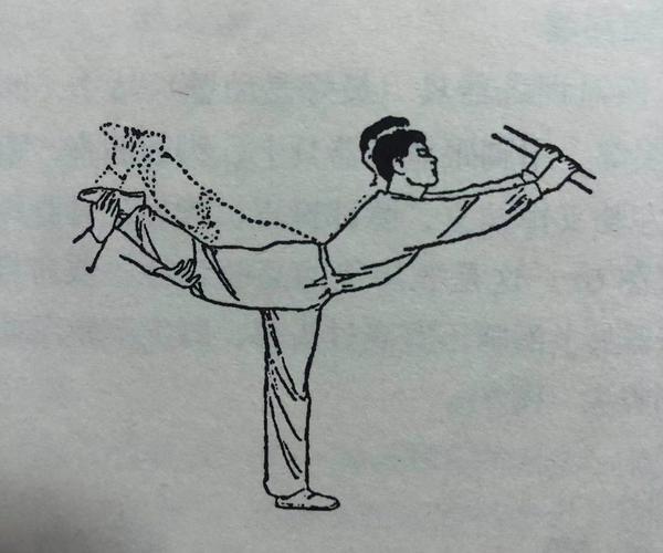 武术基本功训练压腿