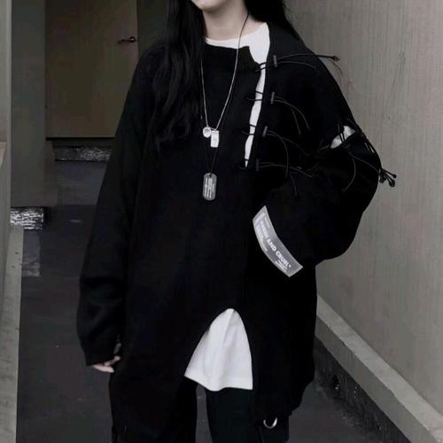 暗调系不露脸女生头像