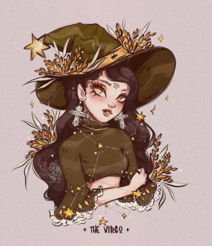 【精彩手绘推荐】暗夜百变女巫_漫画