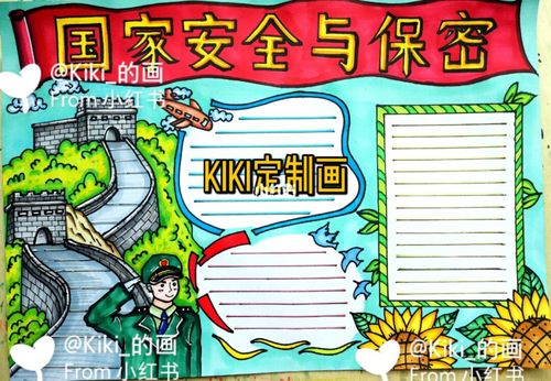 61客订 原创手抄报《保密宣传教育》_手抄报_教育_伊乐闻怎么样_文化