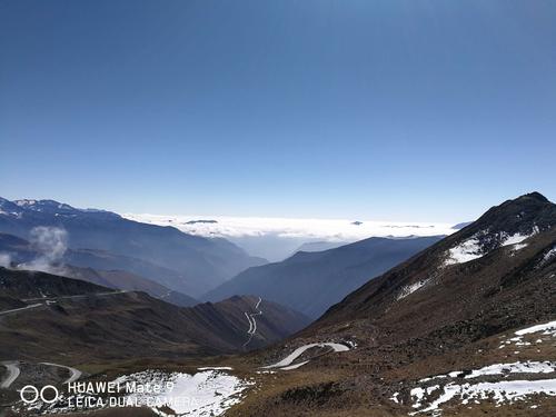多彩川西行第十二篇红色丰碑夹金山 写美篇 我们现在站在夹金山山顶上