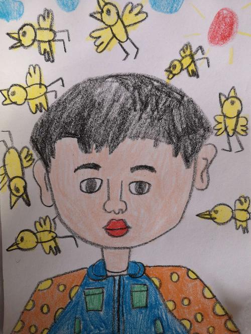 我的新朋友一课,绘画展示!(°3°)