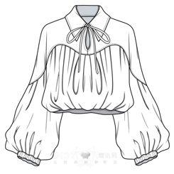 儿童简笔画画衬衫