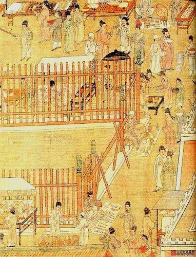 市井风俗画:古代市民生活的再现