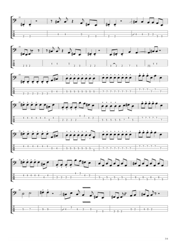 王妃(贝斯谱 by herreimu)