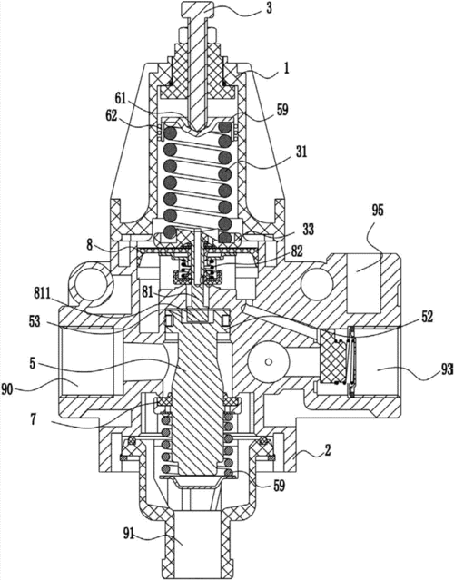 一种汽车卸荷阀制造技术